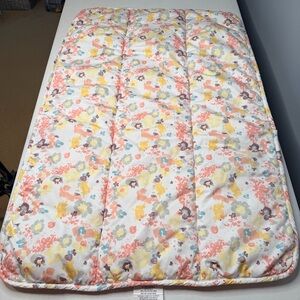 Cozy Pink Minky Textured Toddler Blanket